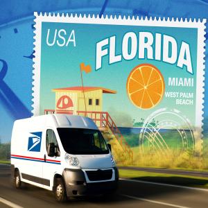 Timeliness of First-Class Mail in SE Florida Cover